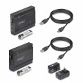 StarTech.com Extendeur KVM DisplayPort sur Fibre Optique, 4K 60Hz, Kit d'Extension de Console, Jusqu'à 300m (Multi-Mode) avec 
