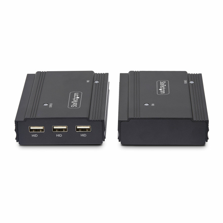 StarTech.com Extendeur KVM DisplayPort sur Fibre Optique, 4K 60Hz, Kit d'Extension de Console, Jusqu'à 300m (Multi-Mode) avec 