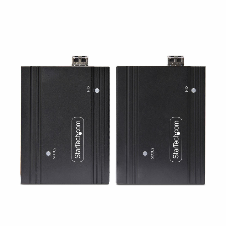 StarTech.com Extendeur KVM DisplayPort sur Fibre Optique, 4K 60Hz, Kit d'Extension de Console, Jusqu'à 300m (Multi-Mode) avec 