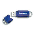 Integral INFD16GBCOU lecteur USB flash 16 Go USB Type-A 2.0 Bleu, Argent