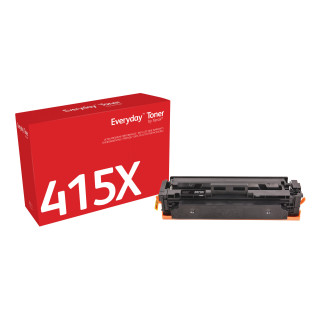 Toner Noir Everyday™ de Xerox compatible avec HP 415X (W2030X), Grande capacité