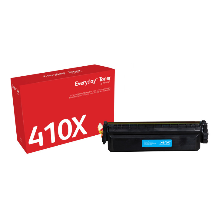Toner Cyan Everyday™ de Xerox compatible avec HP 410X (CF411X), Grande capacité