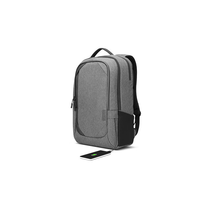 Lenovo 4X40X54260 sacoche d'ordinateurs portables 43,9 cm (17.3") Sac à dos Charbon de bois, Gris