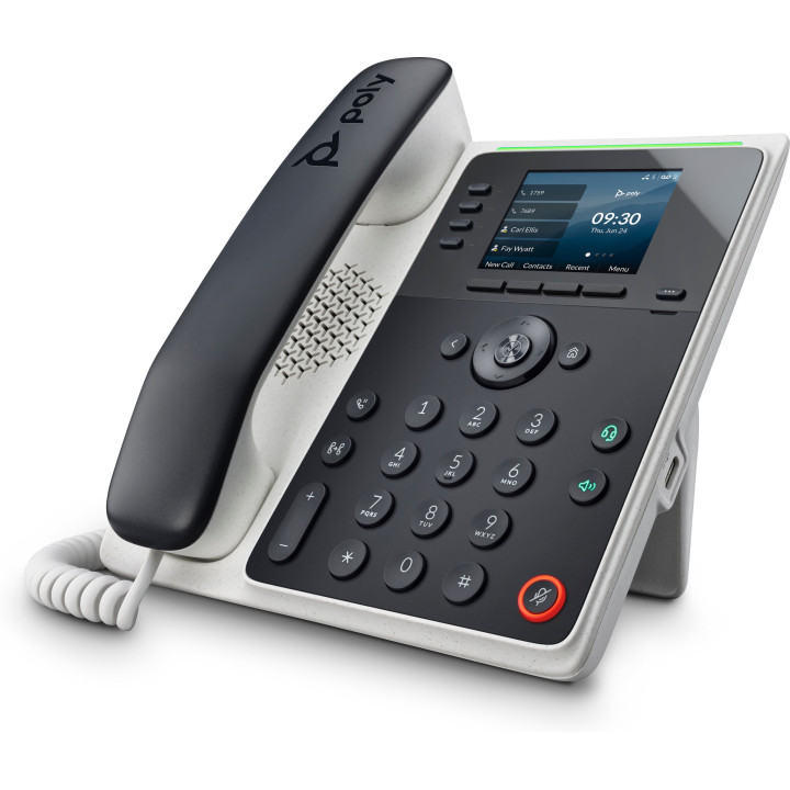 Poly Téléphone IP Edge E220 compatible PoE