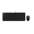 CHERRY DC 2000 clavier Souris incluse Universel USB QWERTY Anglais américain Noir