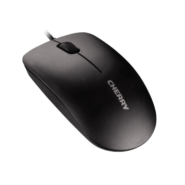 CHERRY DC 2000 clavier Souris incluse Universel USB QWERTY Anglais américain Noir