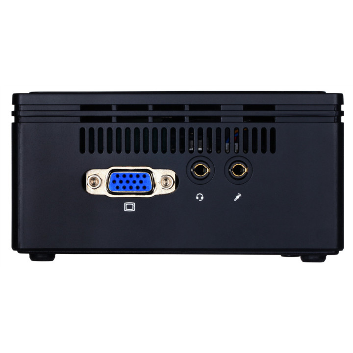 GIGABYTE GB-BACE-3160 barebone PC/ poste de travail 0,69L mini PC Noir J3160 1,6 GHz