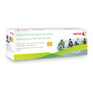 Xerox Toner jaune. Equivalent à HP C9702A/Q3962A. Compatible avec HP Colour LaserJet 1500, Colour LaserJet 2500, Colour LaserJ