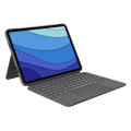 Logitech 920-010142 clavier pour tablette QWERTZ Allemand Smart Connector Gris
