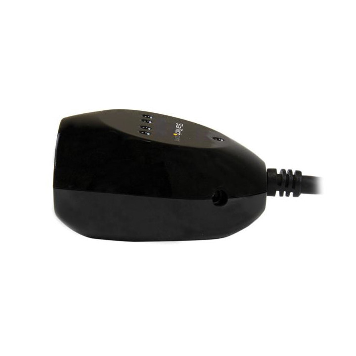 StarTech.com Câble USB 2.0 actif de 15m - Rallonge USB 2.0 avec hub à 4 ports - Noir