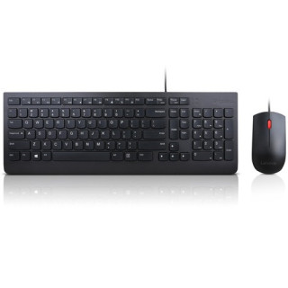 Lenovo 4X30L79894 clavier Souris incluse Bureau USB Français Noir