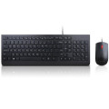 Lenovo 4X30L79894 clavier Souris incluse Bureau USB Français Noir