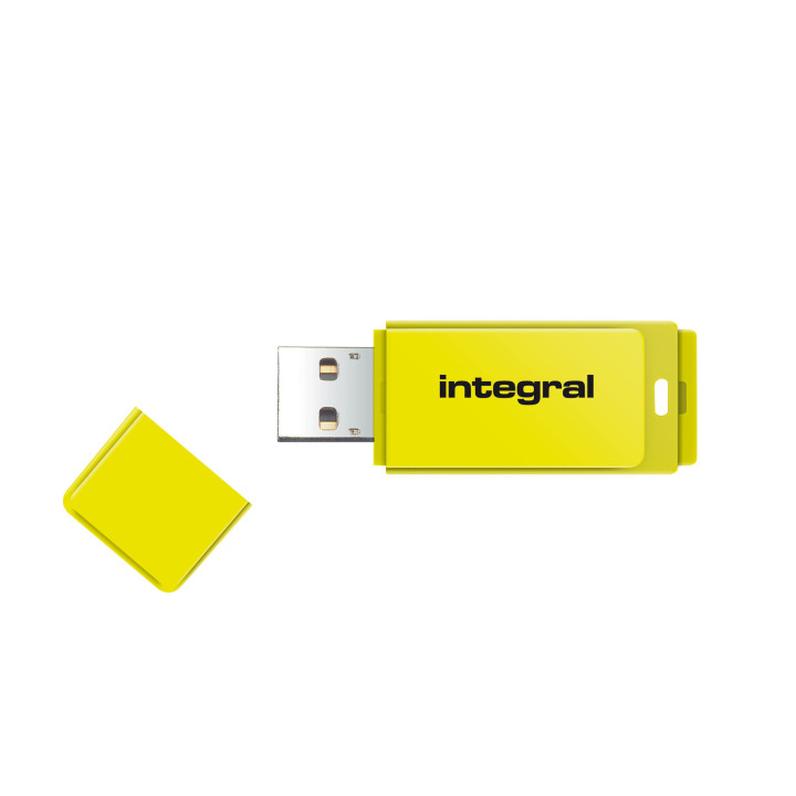 Integral INFD32GBNEONYL lecteur USB flash 32 Go USB Type-A 2.0 Jaune
