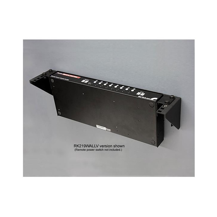 StarTech.com Support Mural en Acier pour Rack 1U - Acier - 48 cm