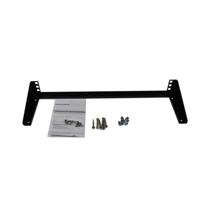 StarTech.com Support Mural en Acier pour Rack 1U - Acier - 48 cm