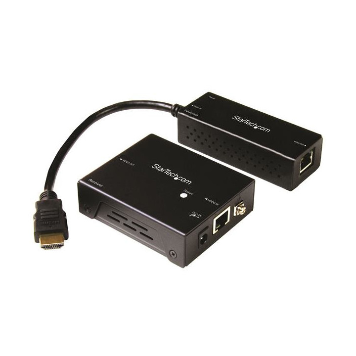StarTech.com Kit prolongateur HDBaseT avec transmetteur compact - HDBaseT - UHD 4K