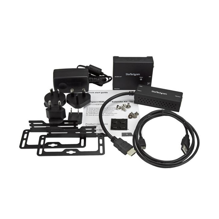 StarTech.com Kit prolongateur HDBaseT avec transmetteur compact - HDBaseT - UHD 4K