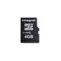 Integral INMSDH4G10-20V2 mémoire flash 4 Go MicroSD UHS-I