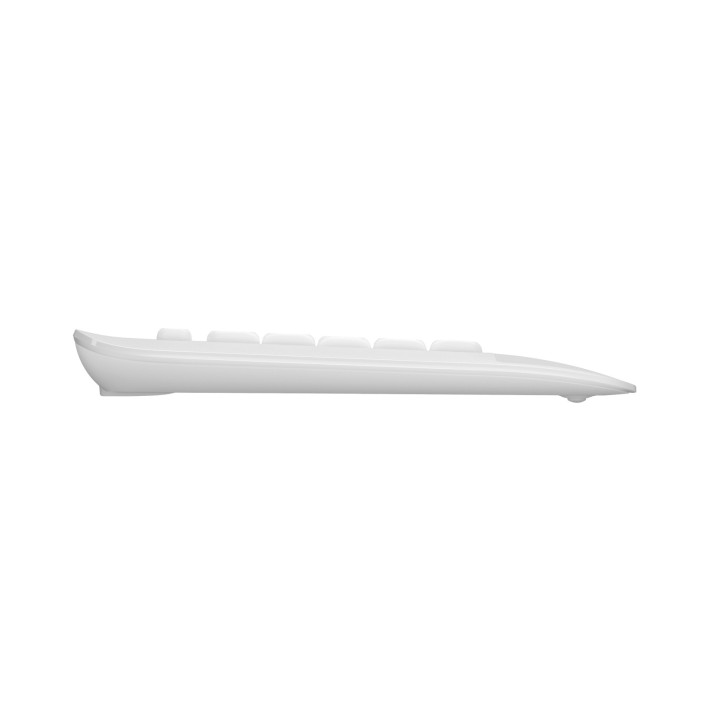 Logitech 920-010968 clavier Bureau Bluetooth AZERTY Français Blanc