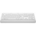 Logitech 920-010968 clavier Bureau Bluetooth AZERTY Français Blanc