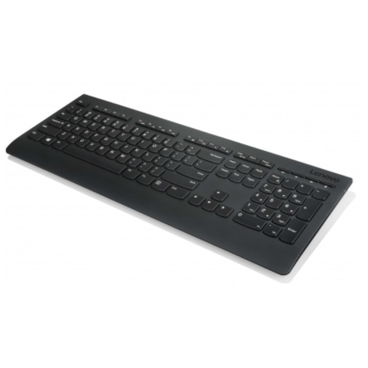 Lenovo 4X30H56868 clavier Universel RF sans fil QWERTY Espagnole Noir
