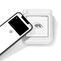 SumUp Solo lecteur de cartes à puce Batterie Wi-Fi + 4G Blanc