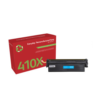 Toner remanufacturé Cyan Everyday™ de Xerox compatible avec HP 410X (CF411X), Grande capacité