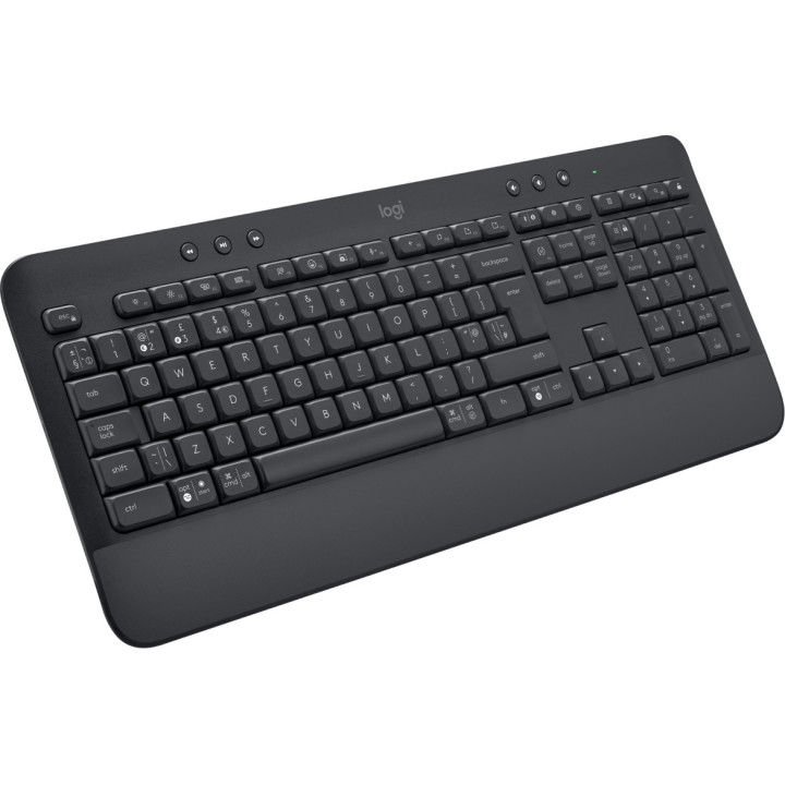 Logitech 920-010918 clavier Bureau Bluetooth QWERTY Anglais britannique Graphite