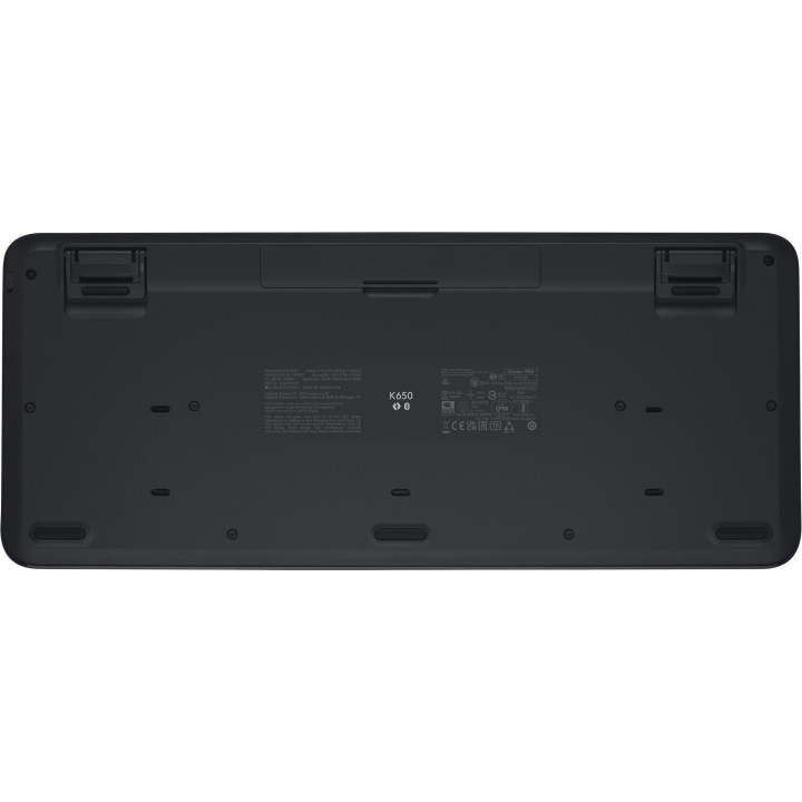 Logitech 920-010918 clavier Bureau Bluetooth QWERTY Anglais britannique Graphite