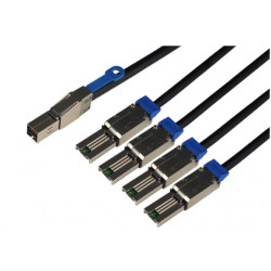 Overland-Tandberg OV-CBLE8088FAN câble Serial Attached SCSI (SAS) 2 m Noir
