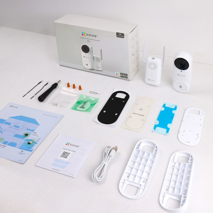 EZVIZ DB2 Blanc