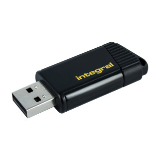 Integral INFD64GBPULSEYL lecteur USB flash 64 Go USB Type-A 2.0 Jaune