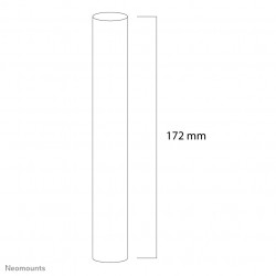 Neomounts FPMA-CPCONNECTSILVER Connecteur pour tube d'extension