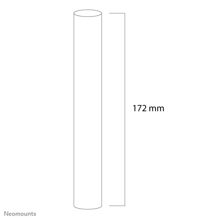 Neomounts FPMA-CPCONNECTSILVER Connecteur pour tube d'extension