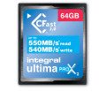 Integral INCFA64G-550/540 mémoire flash 64 Go CFast