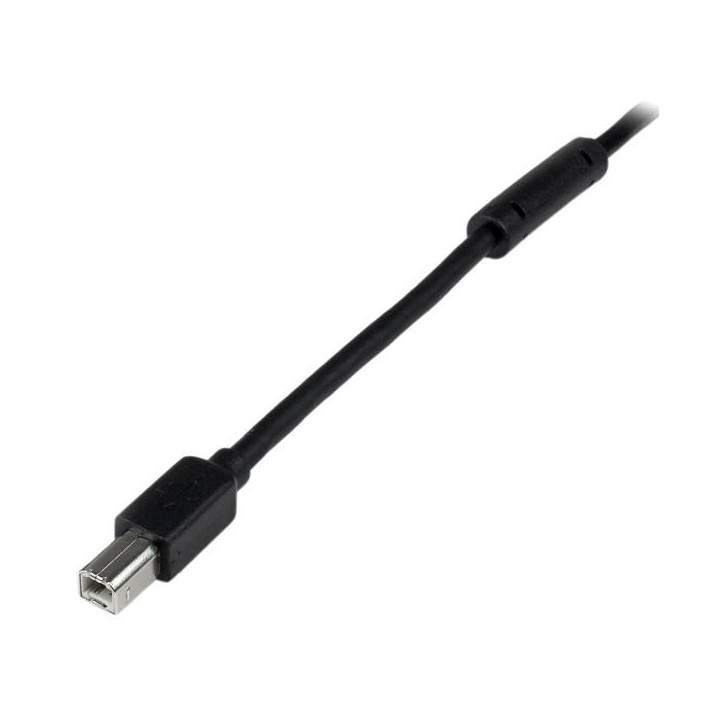 StarTech.com Câble USB Actif A vers B 20 m - M/M - Noir