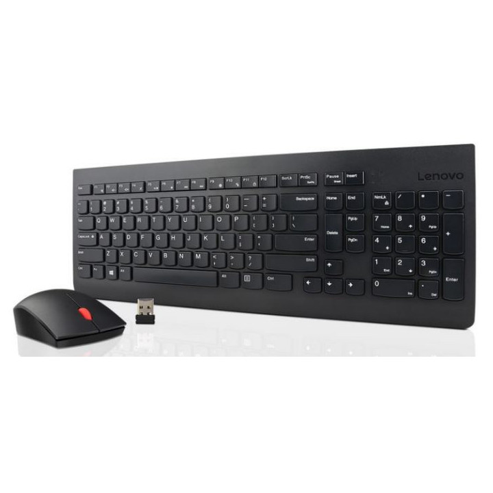 Lenovo 4X30M39469 clavier Souris incluse Universel RF sans fil Français Noir