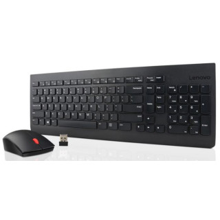 Lenovo 4X30M39490 clavier Souris incluse Universel RF sans fil Espagnole Noir