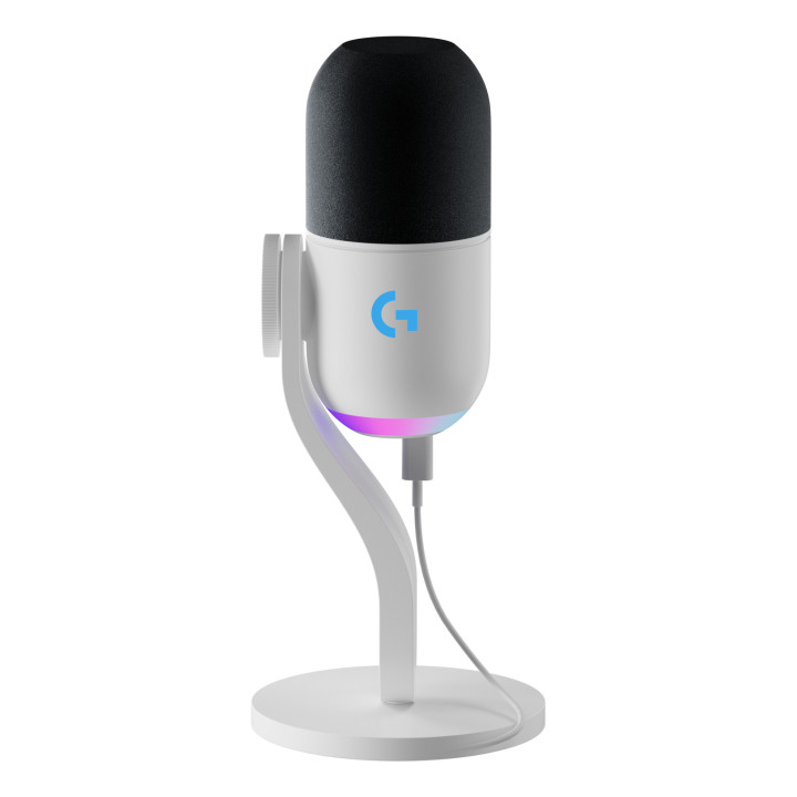 Logitech G Yeti GX Noir, Blanc Microphone de table