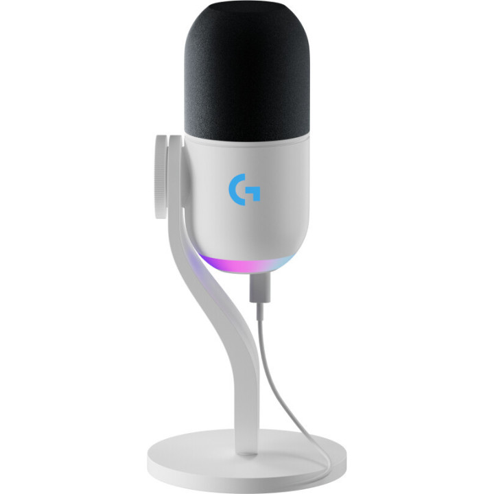 Logitech G Yeti GX Noir, Blanc Microphone de table
