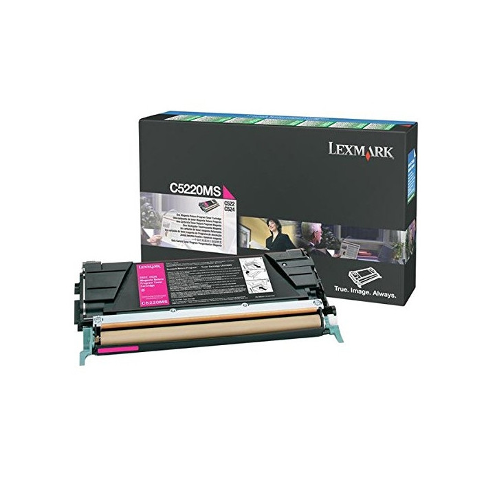 Lexmark C5220MS toner cartridge 1 pc(s) Original Magenta