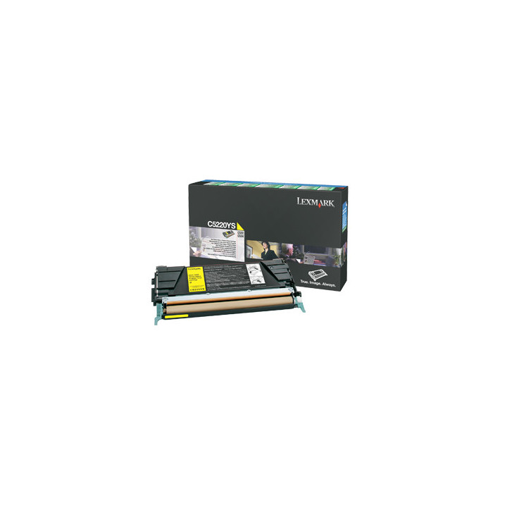 Lexmark C5220YS toner cartridge 1 pc(s) Original Yellow