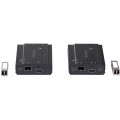 StarTech.com Extendeur KVM 4K HDMI sur Fibre Optique - Extender Commutateur Console KVM HDMI Video & USB - jusqu'à 300m (Multi