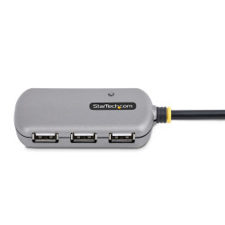 StarTech.com Hub USB d'Extension - Câble d'Extension USB 2.0 de 24m avec Concentrateur USB-A à 4 Ports, Câble Répéteur USB