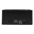 StarTech.com Station d'accueil USB 3.0 / eSATA pour 2 disques durs SATA III de 2,5 / 3,5 - Dock HDD / SSD avec UASP