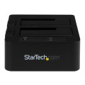StarTech.com Station d'accueil USB 3.0 / eSATA pour 2 disques durs SATA III de 2,5 / 3,5 - Dock HDD / SSD avec UASP