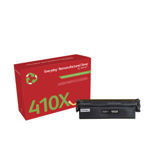 Toner remanufacturé Noir Everyday™ de Xerox compatible avec HP 410X (CF410X), Grande capacité