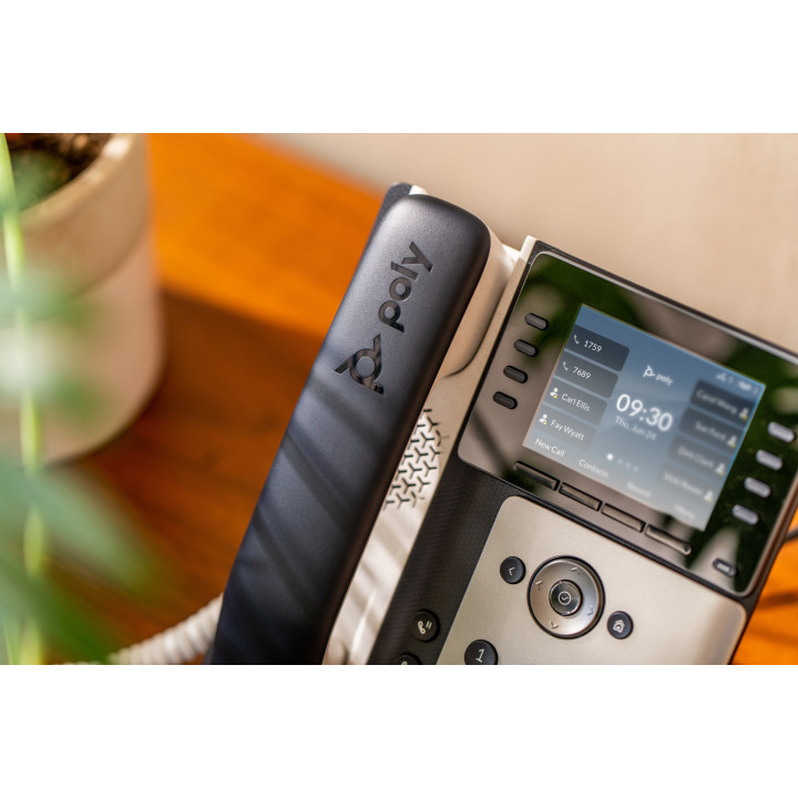 Poly Téléphone IP Edge E320 compatible PoE