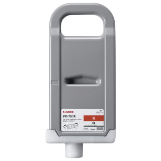 Canon PFI-701R Pigment Red Ink Cartridge cartouche d'encre 1 pièce(s) Original Rouge