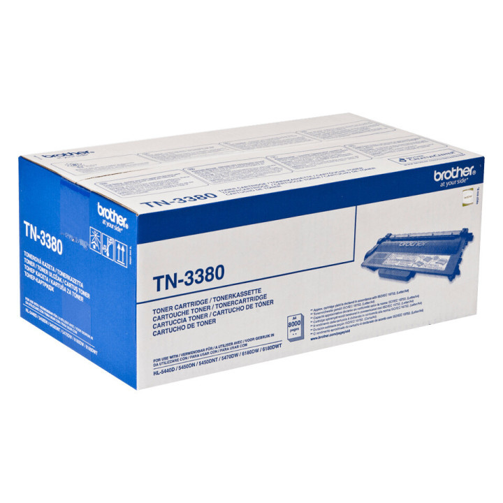 Brother TN-3380 - Cartouche de toner originale à haut rendement – Noir